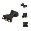 CAXUSD Av Converter Quick Install Adapter No Software Black Universal A/v Adapter view 3
