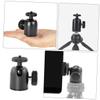 OSALADI 1set Metal Tripod Mount for Cameras and Projectors Mini Camera Accessories and Screw view 2