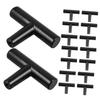 ARTIBETTER 120pcs Pull Knobs Modern Minimalist Cabinet Handles for Dressers Wardrobe and Furniture Easy to Install Matte Finish view 4