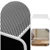 ARTIBETTER Metal Monitor Riser with Mesh Design Computer Stand for Home Office Strong Abrasion Deformation Resistance Compact Transparent Finish view 4