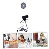 CHILDWEET 1pc Led Fill Light with Tripod Phone Holder Color Modes for Video Recording Live Streaming Photography Easy Scenarios view 4