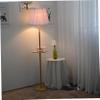 BUTIFULSIC Decorative Cloth Lamp Shade Pleated Design Easy Self-assembly Diffuse Lighting for Home for Living Room and Bedroom Bottom Opening view 3