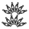ibasenice 20pcs Speaker Hanger Bracket Surround Speaker Mount Wall Mount Hook Small Hooks for Hanging view 1