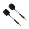 BRIGHTFUFU 2pcs Bendable Condenser Microphone for Gaming Podcast Mini Denoise Mic Arm for Laptop Computer Portable Phone Tablet view 1