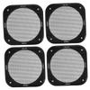 MUCKLILY 4pcs Square Speaker Grill Mesh Car Audio Grill Cover Metal Screen for Auto Speaker Protection view 1