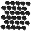 OSALADI 50pcs Ethernet Port Dust Cover Plugs Protective Stopper Caps for Desktop Computers Routers and Tvs Prevents Dust and Debris Easy to Use view 1