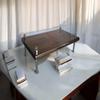 CIDS Monitor Stand Pine 1" Dark Walnut 30 x 11.25 x 6 TV Wood Bolts Riser Furniture Desk Assembled Made in USA New view 2