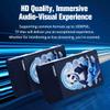 Shimbol Wireless Video Transmission System TP Max,Wireless Image HDMI Transmitter and Receiver 5GHZ 1000ft 1080P HD 0.07S Latency Dual HDMI Ports Aluminum Alloy Shell Fanless Design view 3