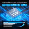 SJRC 19 Firewall Hardware Core i5 7500, LGA 1151, Rackmount 1U Router PC for VPN Server, 19 Inch Rack OPNsense Appliance with 8 x i226V 2.5GbE LAN, VGA, Barebone No RAM No SSD view 2