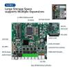 SJRC 19 Firewall Hardware Core i5 7500, LGA 1151, Rackmount 1U Router PC for VPN Server, 19 Inch Rack OPNsense Appliance with 8 x i226V 2.5GbE LAN, VGA, Barebone No RAM No SSD view 4