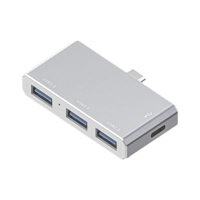 Computer Docking Stations - 4in1 Type-C duall Monitor Dock, Triple Display Docking Station | gamingg Laptop Docking Station, Portable usbc Multi-Monitor Hub for Laptops, Phones, and pcss