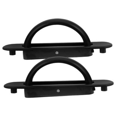 Homoyoyo 2pcs Modern Concealed Cabinet Pull Handles for Seamless Installation Kitchen and Furniture Sleek and User-Friendly Hidden Design