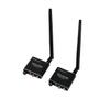 Wilxisum 2.4G Wireless Audio Transmitter and Receiver, RCA/3.5mm Jack Input/Output with Volume Adjustment knob, 160ft Distance Low Latency Transmission Adapters view 1