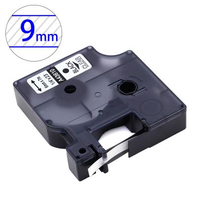 Label Maker Tape Replacement 9mmx7m Laminated Label Maker Tape Replacement Clearly Lettering Easy to Use for Office