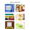 Label Maker Tape Replacement 9mmx7m Laminated Label Maker Tape Replacement Clearly Lettering Easy to Use for Office view 2