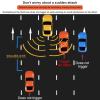 Blind SpotsDetection 24Ghz Millimeter WaveRadar Detection Reversing Change Lane Safe Rear Collision Warning view 3