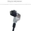 Qsvbeeqj Laptop Cable Lock Security Cable 4 Digit Password Combination Computer Lock for PC Desktop Notebook Accessories view 4