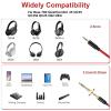 3.5mm 6.35mm Replacement Spring Cable Extension Cord for 700 45 QC35 QC35ii QC25 OE2 OE2i view 2