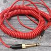3.5mm 6.35mm Replacement Spring Cable Extension Cord for 700 45 QC35 QC35ii QC25 OE2 OE2i view 3