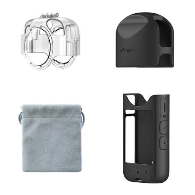 Silicone Case Fit for Action Camera Protector Sleeve Lens Protector for 360 Anti-Scratch Lens
