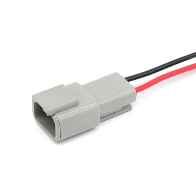 ARETV 2/3/4/6/8/12Pin Wiring Harness Connector Automotive Connector Waterproof Cable Plug DTM Series DTM04-2P DTM06-2S(3 Pin male set)