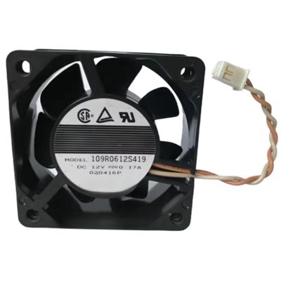 109R0612S419 Fan 6CM for 12V 0.17A 6025 60X60X25MM 2-Wire Cooling Fan
