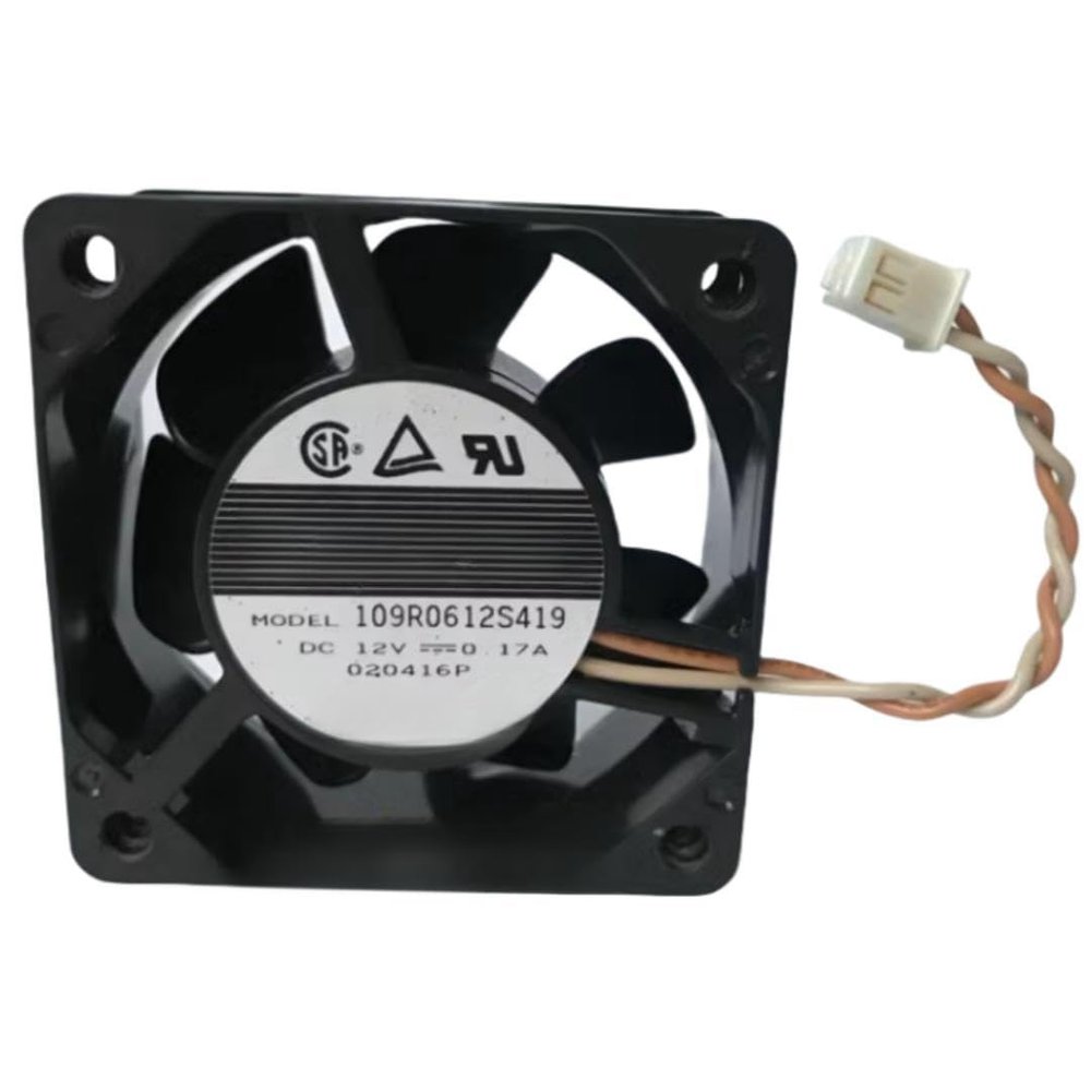 109R0612S419 Fan 6CM for 12V 0.17A 6025 60X60X25MM 2-Wire Cooling Fan