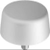 6001284-3in1 Wi-Fi Antenna - 3xWi-Fi, 2.4/5GHz, Bolt Mount, 4m, White view 1