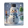 Mouses Pad Small Mouses Mat with Anti-Slip Rubber Base Happy Snowman Mouses Pads for Man Woman Computer Mouses pad for Wireless Mouses Keyboard Mat Gaming Desk Pad for Home 7 x 8.6 in view 1