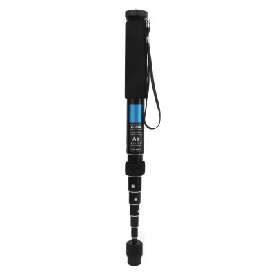 Retractable Monopod,Camera DSLR Monopod with Portable Aluminum Alloy Monopod 8 Sections 11 to 63in with Sponge Sheath for Camera DSLR, Selfie Stick, Hiking Stick