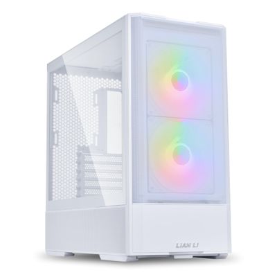Lian Li Lancool 207 White Cabinet with 4 Fans