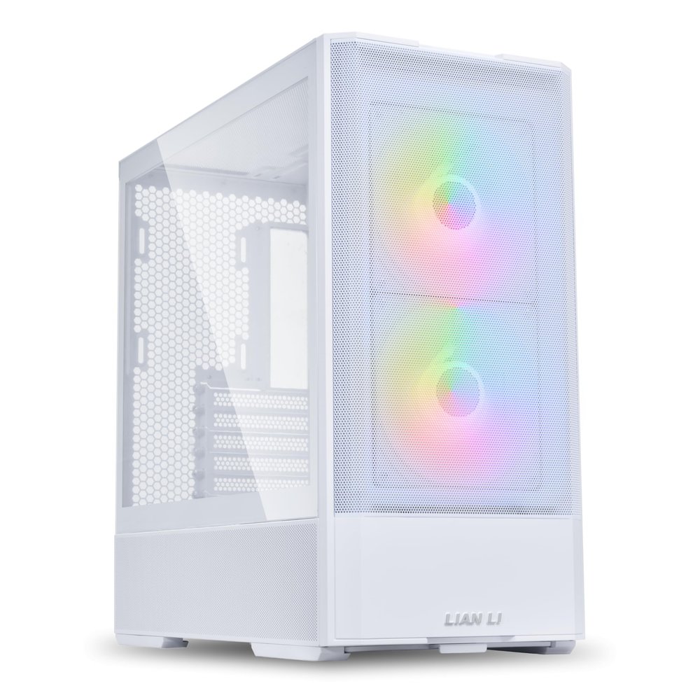 Lian Li Lancool 207 White Cabinet with 4 Fans