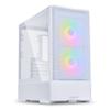 Lian Li Lancool 207 White Cabinet with 4 Fans view 1