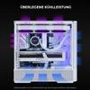 Lian Li Lancool 207 White Cabinet with 4 Fans view 3