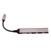 USB C Adapter 4-in-1 Hub PD Type-C Charger Port Compatible with Samsung Galaxy S24 FE, USB Splitter view 1