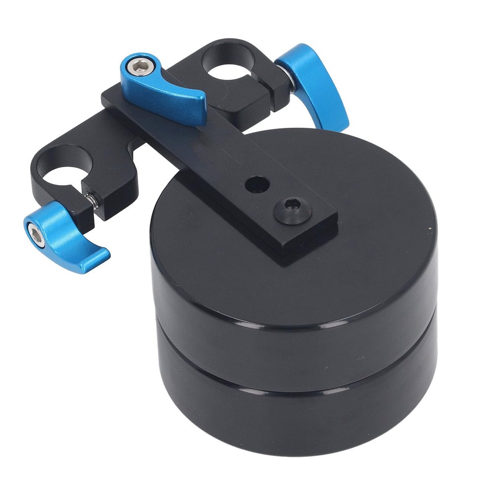 Acouto Universal Aluminum Alloy Camera Counterweight Set for 15mm Rods - 2x2.2lbs Lightweight Shoulder Mount Rig Accessory
