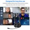 Gugxiom Classroom Headphones, On Ear Headphones for Classroom Student, 3.5mm Wired Headset with Rotatable Mic, for Online Learning view 3