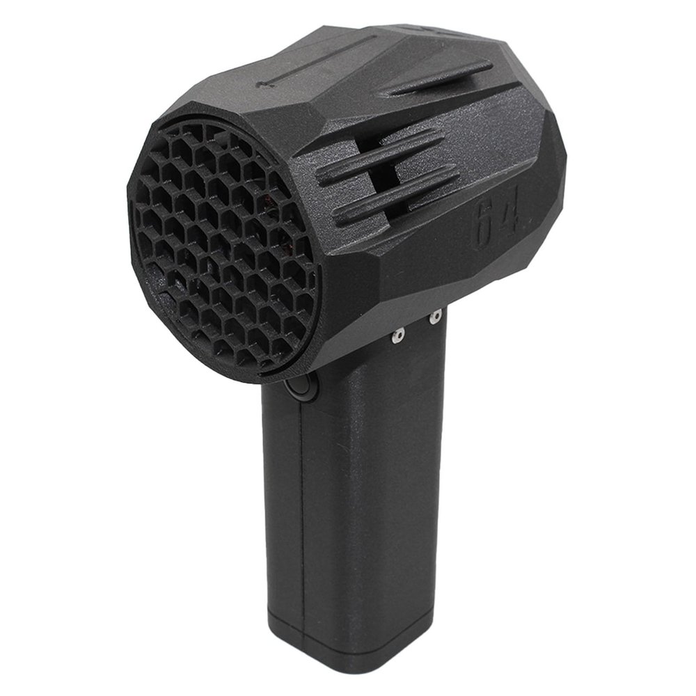 Compressed Air Duster, Portable Electric Air Duster High Speed Brushless Motor 64mm Ducted Dryer Blower for Snow Cleaning, Air Cushion Inflating, Camping Barbecue
