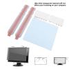 Privacy Screen Filter Adhesive Strips, Double Sided Adhesive Strips with Plastic Slide Mount Holder Tabs and Microfiber Cloth, Replacement Kits(5pcs) view 3