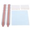 Privacy Screen Filter Adhesive Strips, Double Sided Adhesive Strips with Plastic Slide Mount Holder Tabs and Microfiber Cloth, Replacement Kits(5pcs) view 4
