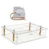 Acrylic Case for Banana PiR4 Board Transparent Shell and Cooling Fan Integrated 3D GPU Protections Box view 4