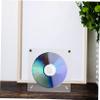 MOBUTOFU Acrylic Cd Display Stand Rack Portable Blank Holder for Diy Crafting Elegant Design for Organizing Showcasing Office Events view 4