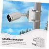Anneome Security Camera Pole Mount Bracket Adapter Fixing Rings for Easy Installation and Positioning Construction for Indoor Outdoor Use view 4