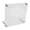 Mikinona Acrylic Cd Display Stand Rack Album Holder for Diy Crafting Chic Desktop Organizer for Home Office Protects and Showcases Your Precious Memories view 1