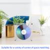 CHILDWEET Acrylic Cd Display Stand Rack Elegant Diy Decorative Holder for Standard Design for Home Decor and Organization for Media Collection and Display view 4