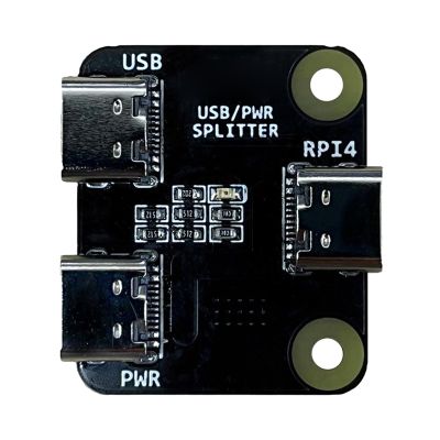 Argzm USB/Power Splitter Easy to Use and Carry for RPI Development Board BliKVM and PiKVM KVM Over