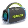 300W Portable Speaker Wireless Bluetooth Audio Big Bass with Handle, Microphone, Hopestar Series (Gray) view 1