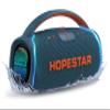 300W Portable Speaker Wireless Bluetooth Audio Big Bass with Handle, Microphone, Hopestar Series (Blue) view 1