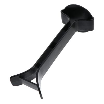 CAXUSD Headset Holder Stand Portable Black Desk Rack for Headphones Easy Install Space-Saving Design with Non-Slip Mat for Gaming and Office Use