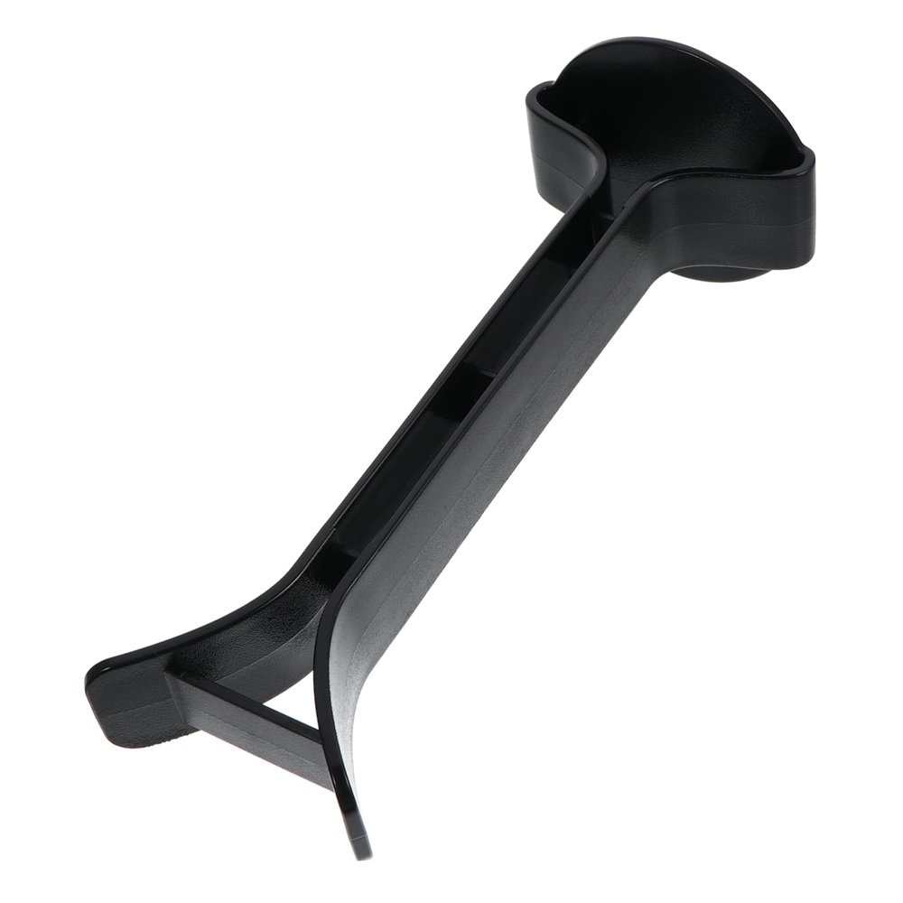 CAXUSD Headset Holder Stand Portable Black Desk Rack for Headphones Easy Install Space-Saving Design with Non-Slip Mat for Gaming and Office Use